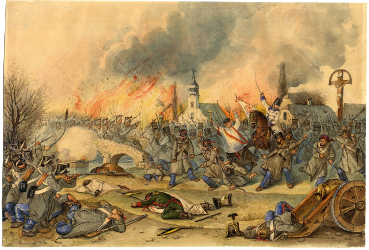 Than Mór (1828–1899): A kápolnai ütközet (1849. február 26.)
