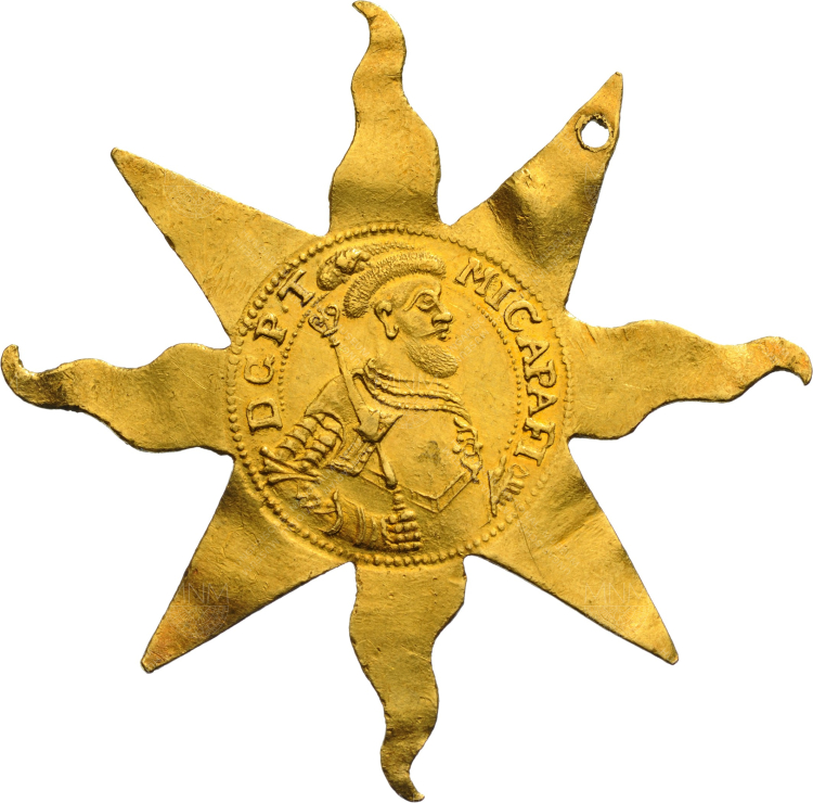 Apafi Mihály (1661-1690) csillag alakú négyszeres dukátcsegelye