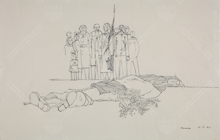 Marosán Gyula: Az első halott szabadságharcos 1957 Tus