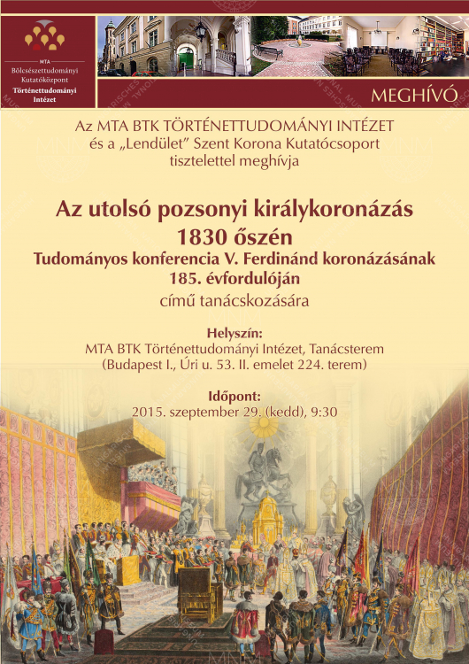 A konferencia mehívója 