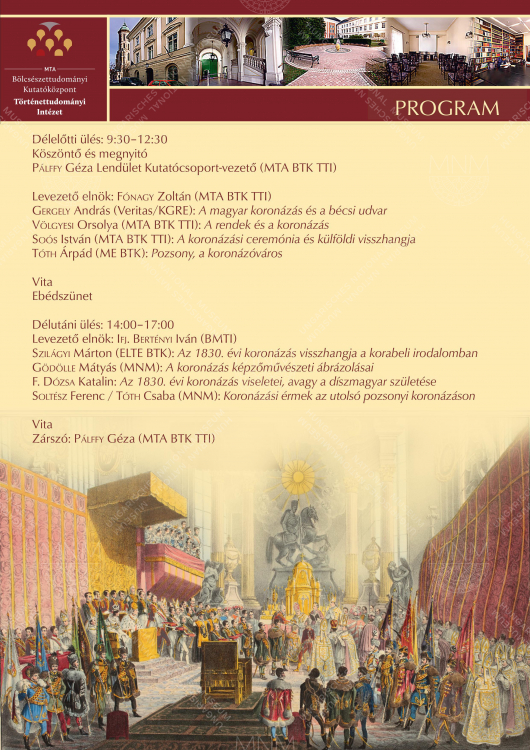 A konferencia programja