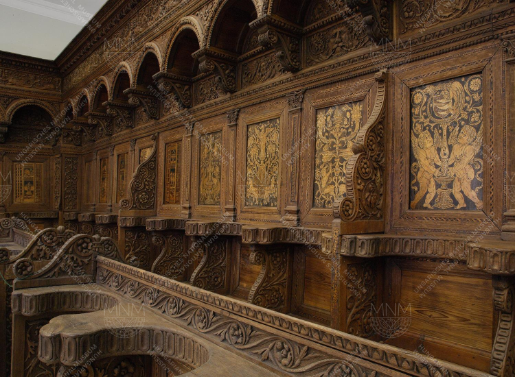 SET OF CHOIR STALLS FROM NYÍRBÁTOR