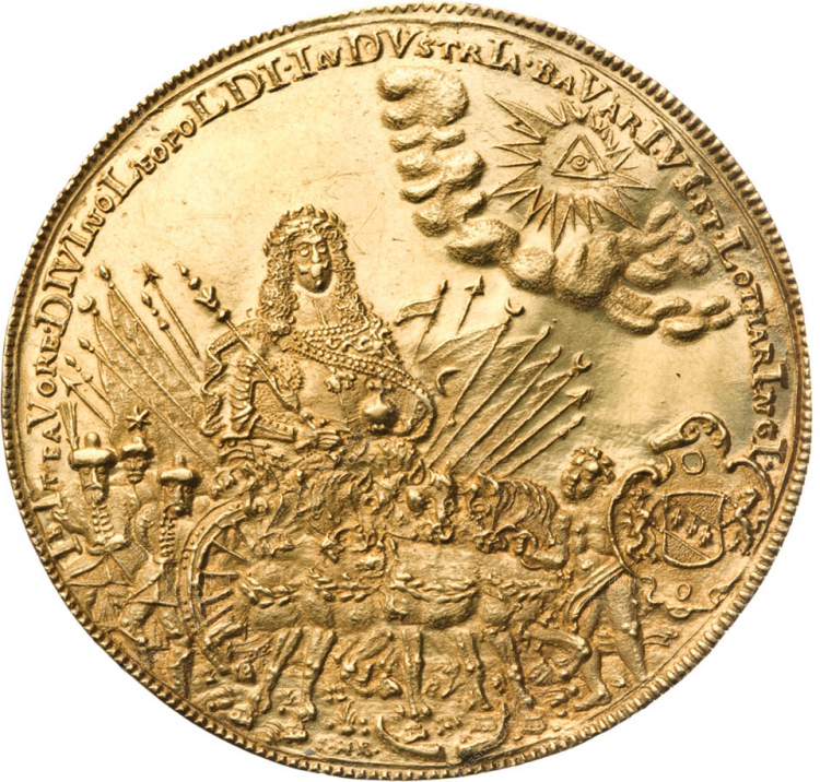 Emlékérem Buda visszafoglalására, 1686
