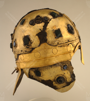 OFFICER’S HELMET FROM THE LATE ROMAN PERIOD FOUND AT BUDAPEST’S MÁRCIUS 15. TÉR