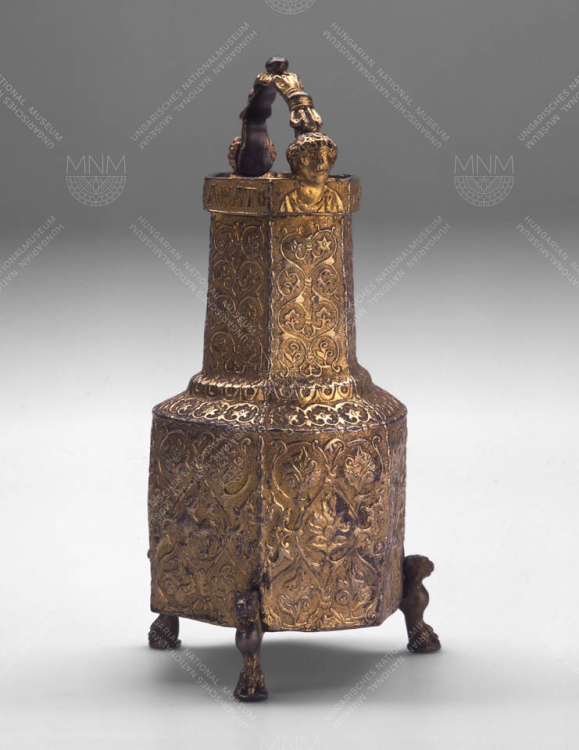 BYZANTINE VESSEL FOR HOLY WATER, FROM BESZTEREC