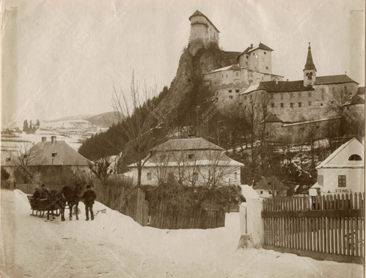 Árva vára, 1910-es évek, Erdélyi Mór felvétele