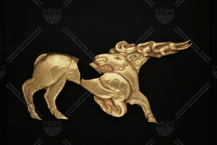 SCYTHIAN GOLDEN STAG, FROM ZÖLDHALOMPUSZTA