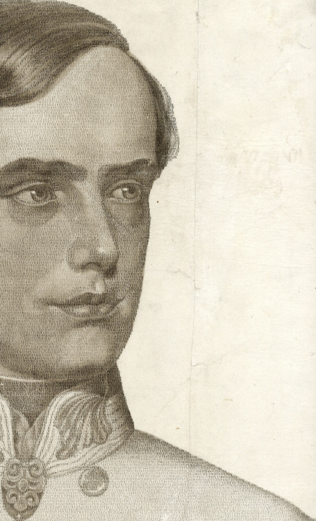 Részlet Ferenc József portréjából
