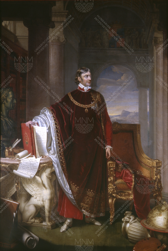 The founder, Count Ferenc Széchényi