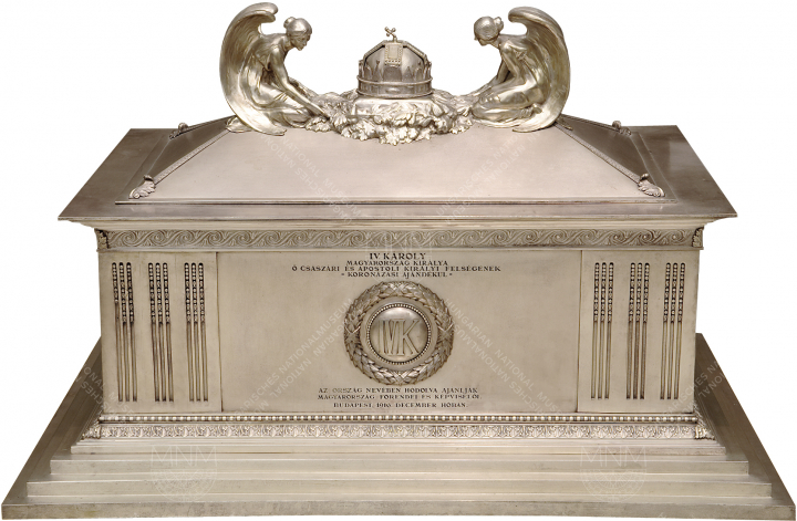CHEST PRESENTED TO  KING CHARLES IV OF HUNGARY ON HIS CORONATION 
