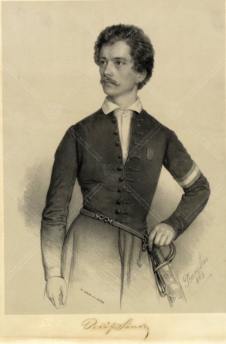 Barabás Miklós (1810–1898): Petőfi Sándor (1848)