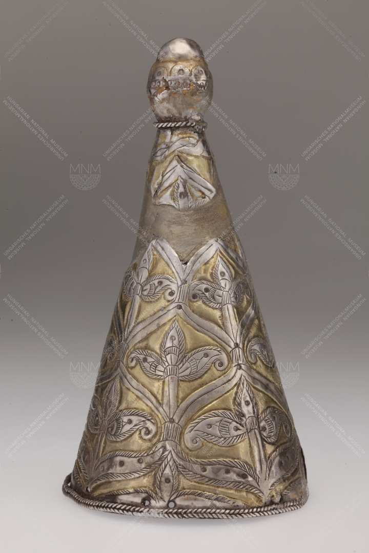 METAL TIP FOR A POINTED CAP, FROM BEREGSZÁSZ