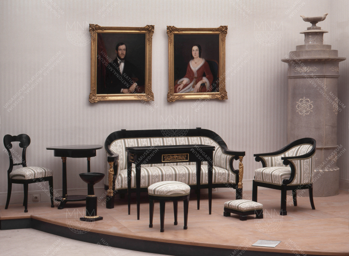 SUITE OF FURNITURE IN THE EMPIRE STYLE