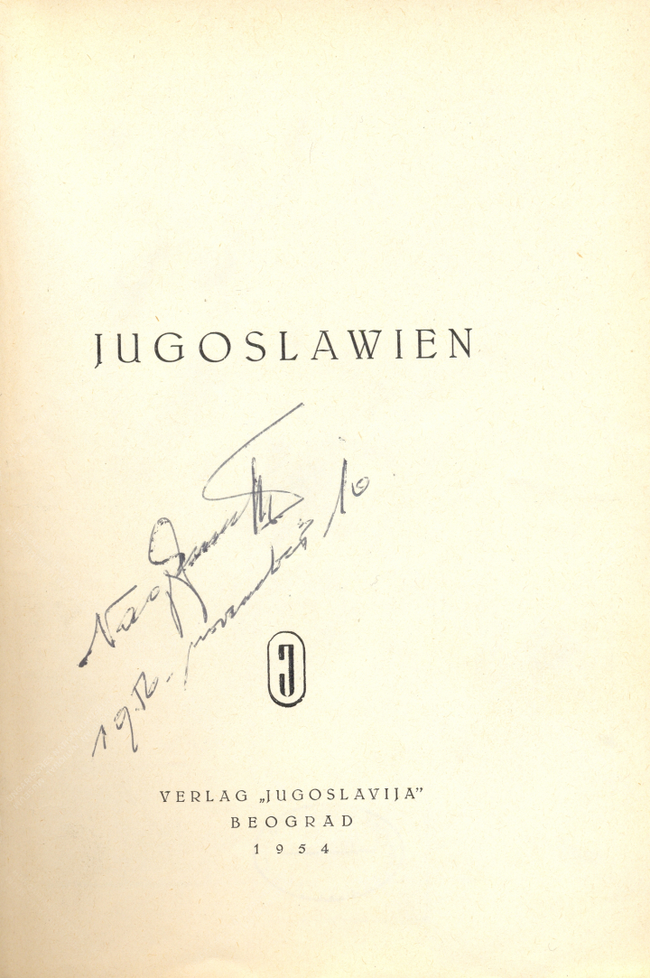 Jugoszlávia utikönyv