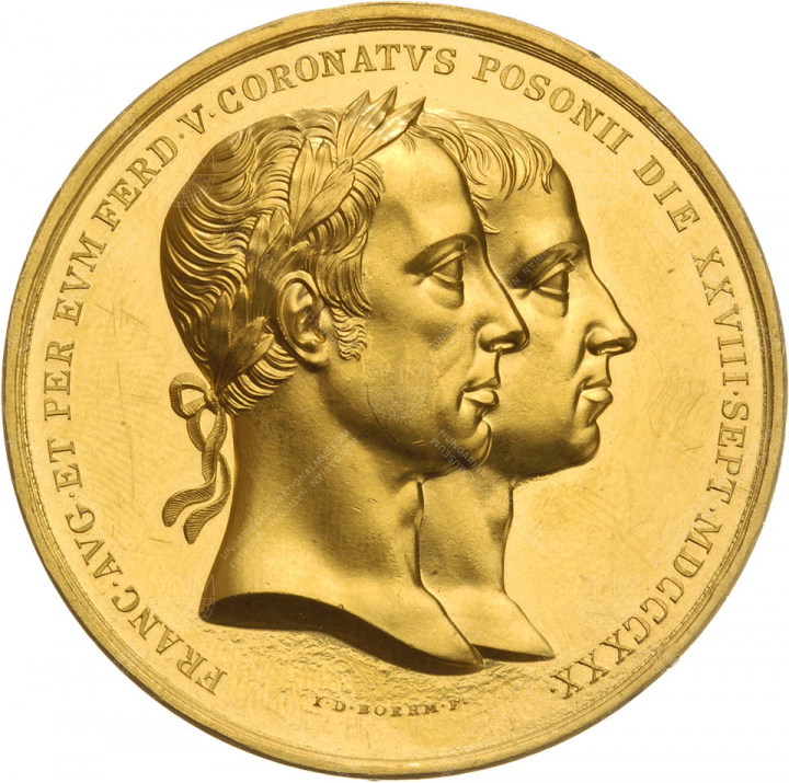 V. Ferdinánd koronázási érem, 1830