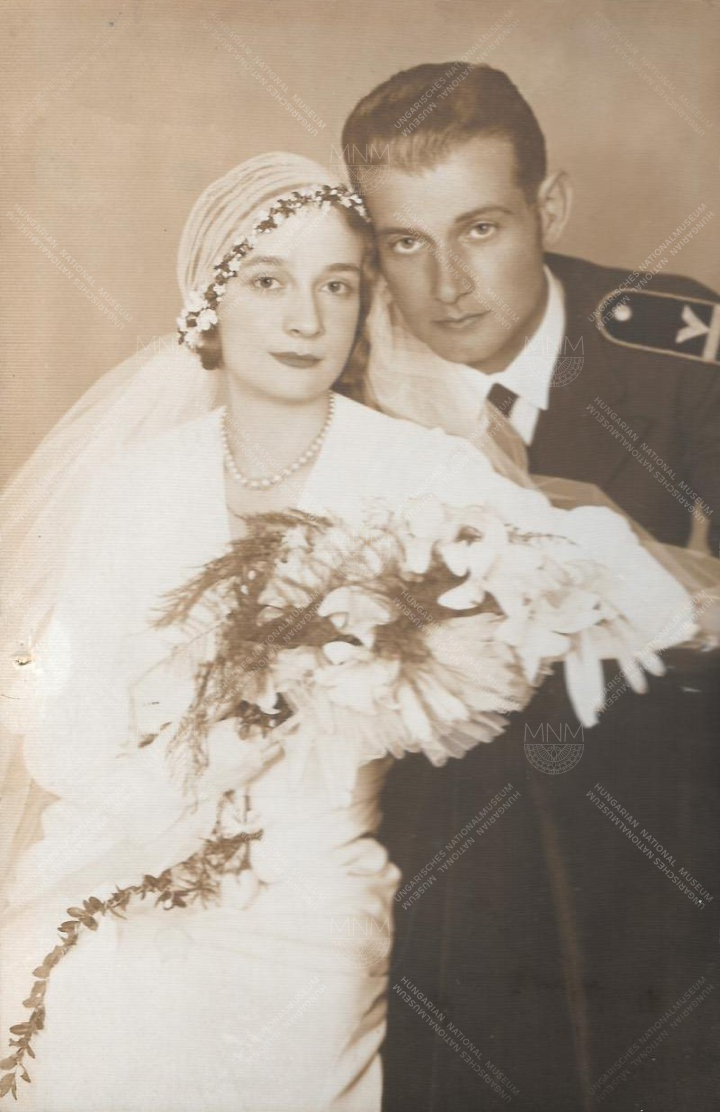 Zöldy Julianna és Gulden György esküvője, Budapest, 1933. 