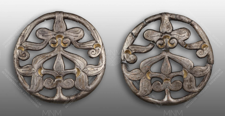 DISKS FOR HAIR PLAITS, SÁROSPATAK-BAKSAHOMOK