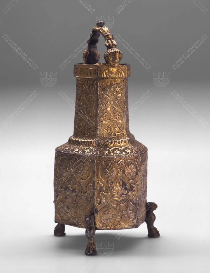 BYZANTINE VESSEL FOR HOLY WATER, FROM BESZTEREC