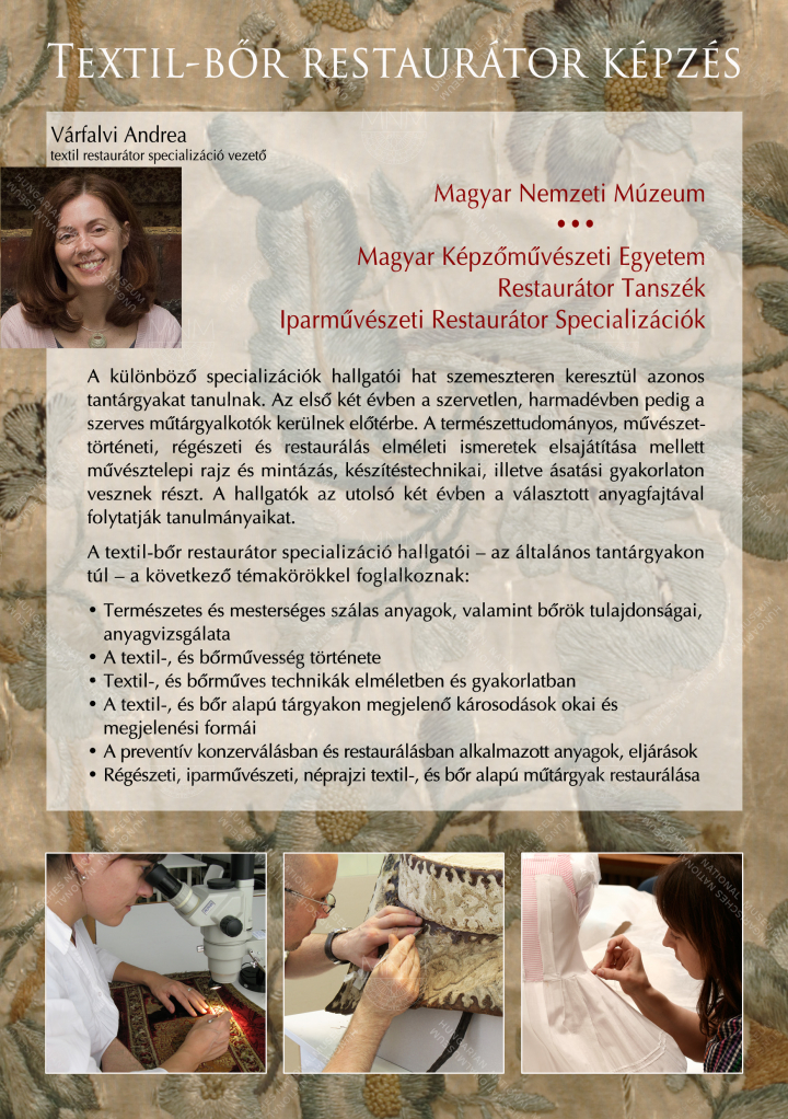 Textil-bőr specializáció