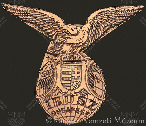 Az IBUSZ vállalat pecsétnyomója 1930 körül 