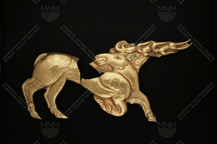 SCYTHIAN GOLDEN STAG, FROM ZÖLDHALOMPUSZTA