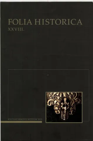 Folia Historica XXVIII.