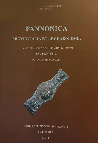 Pannonica provincialia et archaeologia