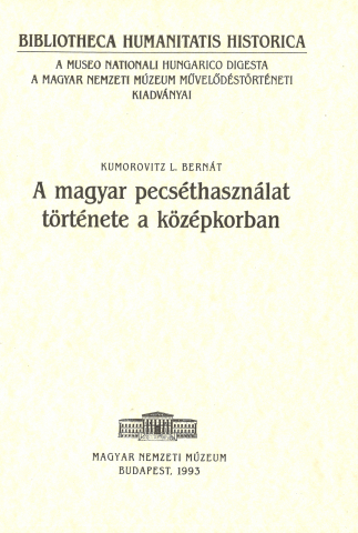 A magyar pecséthasználat története a középkorban