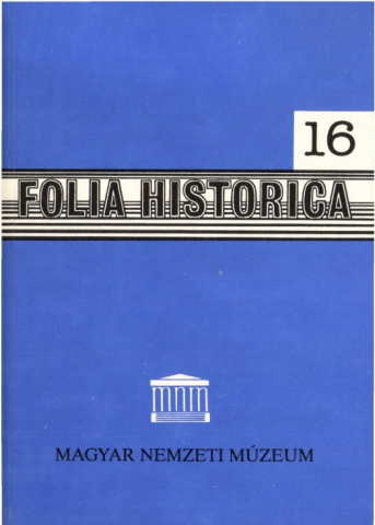 Foli Historica XVI.