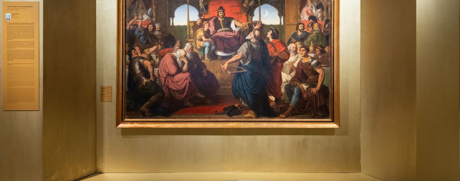 Az Attila-kiállítás 50 000. látogatóját üdvözölték a Nemzeti Múzeumban