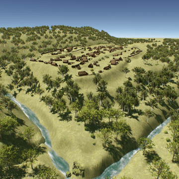 Virtual Archaeological Landscapes of the Danube Region
